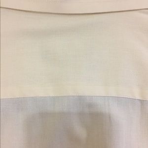 Mens Canali shirt in Yellow.